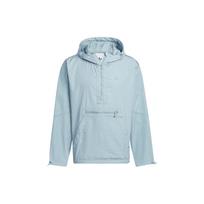 Adidas Originals Trefoil Solid Sun-Protective Sports Hooded Jacket Men Outerwear Light-Grey HM8045 L white