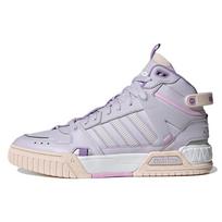 Adidas Neo D-Pad Mid Patogūs Madingi Neslystantys Atsparūs Dilimui Lengvi Vidutinio Aukščio Kateboardo Batai Moteriški Kateboardo Batai Violetiniai HQ4232 36