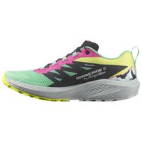 Salomon Sense Ride 5 Vandeniui atsparūs takų bėgimo bateliai Unisex Sportbačiai Žali Rožiniai L47234300 43⅓ black