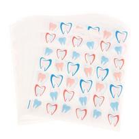 30/50Pcs Dental Bags For Dental Patients, Bulk Plastic Dental Goods Gift Bags For Hygienists, Dentists, Patient Care Clinics, 30Pcs white