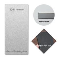 Profesionalūs deimantiniai galąstuvai 150/230mm 80-3000# Galandimo akmuo Medžio apdirbimo šlifavimo sistema Galąstuvas Neslystantis pagrindas Diamond gray