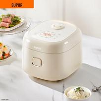 SUPOR 3L Multi-function Non-Coated Stainless Steel Rice Cooker CN plug (adapter included) beige