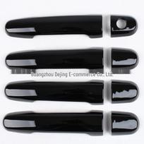05-14 Toyota Hilux Vigo Black Door Handle Sticker Cover Single-hole Handle gray