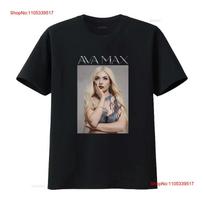 Popular Ava Max singer For Fans Classic T Shirt L130 vintage Washed homme streetwear Comfortabl S