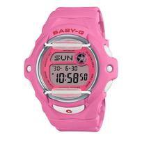 Casio Baby G Rožinis / Geltonas Silikoninis Skaitmeninis Laikrodis BG-169CH-4DR / Skaitmeninis Laikrodis, Autentiškas Casio Yellow BG-169CH-9DR yellow
