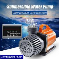 220V 50Hz Akvariumo Žuvų Bakas Nuotoliniu Būdu Reguliuojamas Sump Grąžinimo Siurblys 9000-18000 L/H ABS black