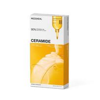 [MEDIHEAL] Ceramidinė veido kaukė su drėkinamuoju barjeru 24 ml * 10 vnt. yellow
