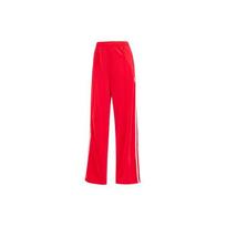 Adidas Originals Firebird Laisvos sportinės kelnės su trijų juostelių logotipu ir elastine juosta Moteriškos kelnės Raudonos IP0632 S red