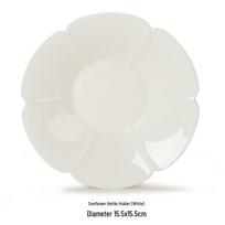 Chaxun Colored Glaze Petal Ceramic Gaiwan white