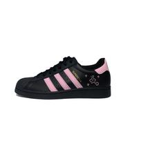 Adidas Originals SUPERSTAR Low top Skateboard Shoes Unisex Black Pink EG4959(Team551-) 38⅔ black