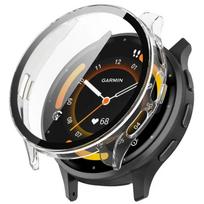 Grūdinto stiklo dėklas Garmin Venu 3 3S išmaniajam laikrodžiui Apsauginis dangtelis Buferis Venu3 Venu3S Ekrano apsauga Korpuso priedai For Garmin Venu 3S skaidri