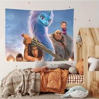 Raya And The Last Dragon Tapestry Customizable Tapestries Of Various Styleswall Hangings Celebrity Photo Printingwall Hangings 74x94cm(29x37in) brown