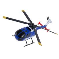 RC Helicopter, 2.4GHz 4-Propeller Remote Control Helicopter with 6-Axis Gyro, 4-Channel RC Airplane for Beginner, LED Light & One-Key Takeoff/Landing,