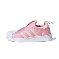 Adidas Originals SUPERSTAR 360 Breathable Low top Kids' Skateboarding Shoes Pink Children Aged 3 7 Years Old FV7226 34 white