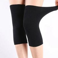 1 Pair Long Cashmere Warm Kneepad Wool Knee Support Men Women Cycling Lengthen Protector Pad juoda