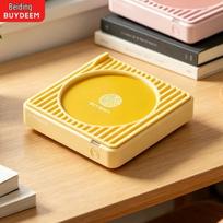 Buydeem Smart Mug Warmer with Removable Silicone Pad yellow