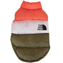 Letvia Winter Pet Coat Outdoor Waterproof Dog Cat Jacket Comfortable Dog Vest With Integrated Cotton Tower For Small Medium Dogs (Orange,S) oranžinė