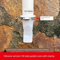 Atgalinio srauto grindų sifono šerdis 110 PVC drenažo vamzdis Anti-Odor kanalizacijos vamzdis Horizontalus vamzdžio apvalkalas 160 Nuotekų septiko rezervuaras Anti-Odor Silicone Version-50 Tube Jacket Core-With Clamp black