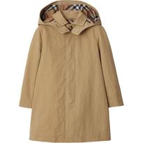 Burberry Paltas FW24 Standartinis Smėlio spalvos Vaikams 81047861 12Y smėlis