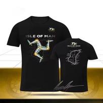 Isle of Man Tt Road Race Motorcycle Fan Gear T-and kids tshirt Men Women Graphic Tee Cotton Summer Streetwear 4XL gray