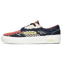 Anta Aohang Canvas Suede All-Terrain Skateboard Shoes Men Sneakers Black Blue Red 112228015-8 40 black
