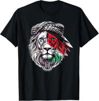 Palastine Time of Palestine Lion keffiyeh Unisex T-Shirt S gray
