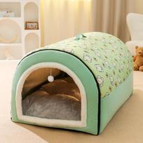 Big Dog Nest Winter Warm Dog House Removable and Washable Dog Bed Seasonal Large Dog House Type Pet Sleeping Supplies, Cat Nest 35x30x30cm