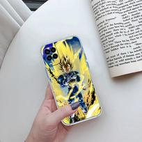 Dragon Ball Vegeta Transparent Phone Case for Motorola Moto G7 G8 G9 G84 G85 G73 G24 G15 Z2 Play Power Plus Motorola Moto G84 gray