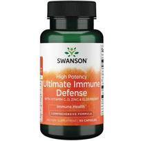 Ultimate Immune Defense - Vitaminai C, D, cinku ir šeivamedžio uogomis - N60 - Swanson