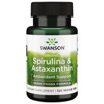 Organic Spirulina & Astaxanthin - N120 - Swanson