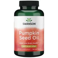 Pumpkin Seed Oil - Moliūgų sėklų aliejus - 1000 mg - N100 - Swanson