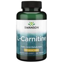 L-Carnitine - Amino rūgštys - 500 mg - N100 - Swanson