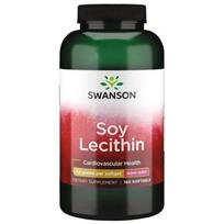 Soy Lecithin Non-GMO - Sojų lecitinas be GMO - 1.2 gr - N180 - Swanson
