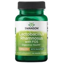 Lactobacillus Rhamnosus with FOS - Probiotikai - 5 mlrd. - N60 - Swanson