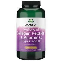 Hydrolyzed Collagen Peptides + Vitamin C - 1000 mg - N250 - Swanson