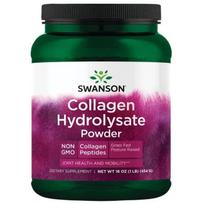 Collagen Hydrolysate Powder - Collagen Peptides - 454 gr - Swanson