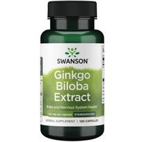 Ginkgo Biloba Extract - 60 mg - N120 - Swanson