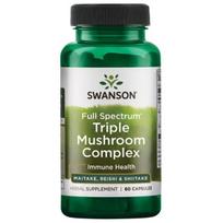Triple Mushroom Complex - N60 - Trijų grybų kompleksas - Swanson
