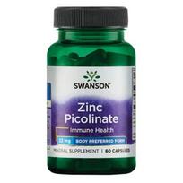 Zinc Picolinate - Cinko pikolinatas - 22 mg - N60 - Swanson