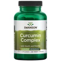 Curcumin Complex su BioPerine - N120 - Kurkuminas - Ciberžolė su pipiru - Swanson