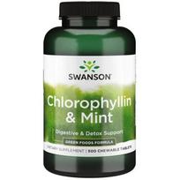 Chlorophyllin & Mint - N500 - Chlorofilas su pipirmėte - Swanson