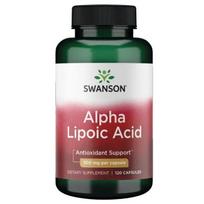 Alpha Lipoic Acid - 300 mg - N120 - Alfa lipoinė rūgštis - Swanson