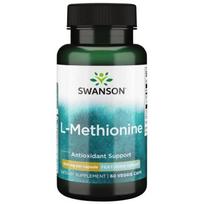 L-Methionine - 500 gr - N60 - L-Metioninas su AjiPure - Swanson