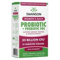 Women's Daily Probiotic + Prebiotic FOS - N60 - Moterims - Probiotikai - Prebiotikai - Swanson