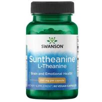 Suntheanine L-Theanine - 200 mg - N60 - L-Teaninas - Swanson