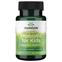 Chewable Probiotic for Kids - Probiotikas vaikams - Vyšnių skonio - N60 - Swanson