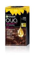 GARNIER Olia plaukų dažai nr. 5.35 Šokoladinis šviesiai rudas - Šokoladinis rudas