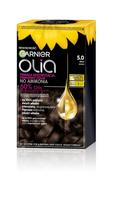 GARNIER Olia Plaukų dažai nr. 5.0 Ruda - Ruda