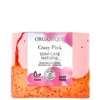 ORGANIQUE Naturally caring soap Crazy Pink 100g Natūraliai rūpestingas muilas