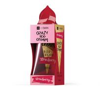 HISKIN Crazy Ice Cream Body cream - Braškių 200 ml